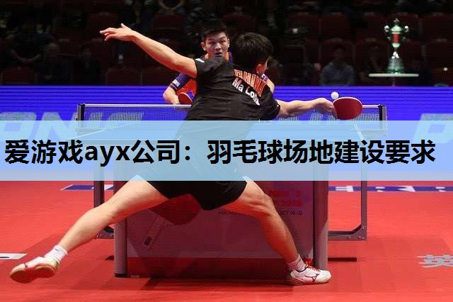 爱游戏ayx公司：羽毛球场地建设要求