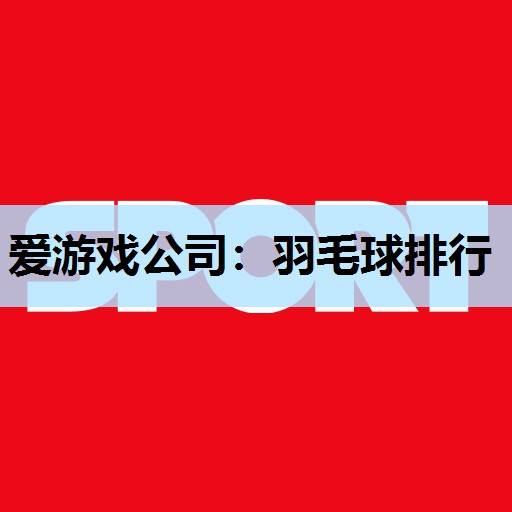 羽毛球排行 羽毛球排行