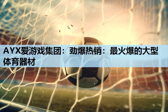 劲爆热销:最火爆的大型体育器材 劲爆热销:最火爆的大型体育器材
